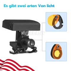 ETERFANT 5W Dental LED Headlight with Filter Binocular Loupe Wireless Adjustable