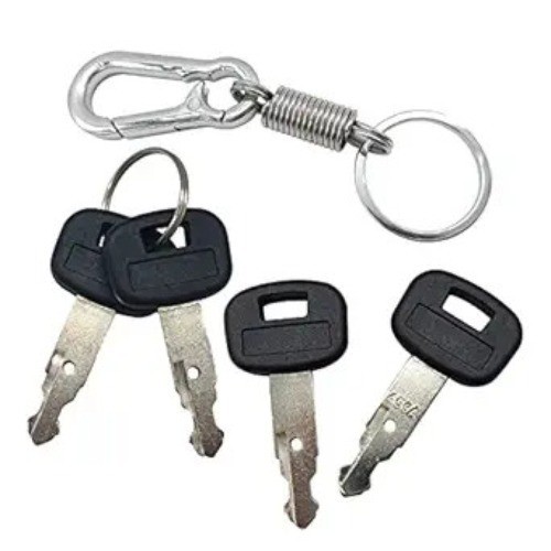 459A RC411-53933 RC461-53930 Ignition Keys 4Pcs Replacement for Mini Excavator,