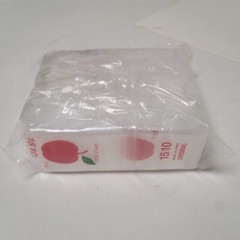 Apple Mini Zip Resealable Bags 1.5″ x 1″ Clear Baggies 1510 1000ct. NEW
