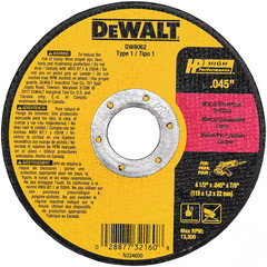 4-1/2 in. x 0.045 in. x 7/8 in. Metal and Stainless Cutting Wheel (5-Pack)