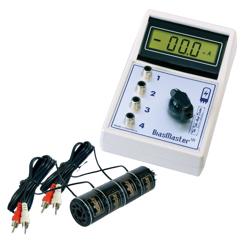 Bias Master™, TAD, tube tester, with 4 probes, Probe Type: Octal