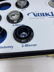 Volk1 Single Use SLT,Iridotomy,4-mirror,capsulotomy,3-mirror,28D,20D,Biconcave