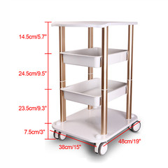 Rolling Cart Salon SPA Trolley Stand For Cavitation Beauty Machine Instrument US
