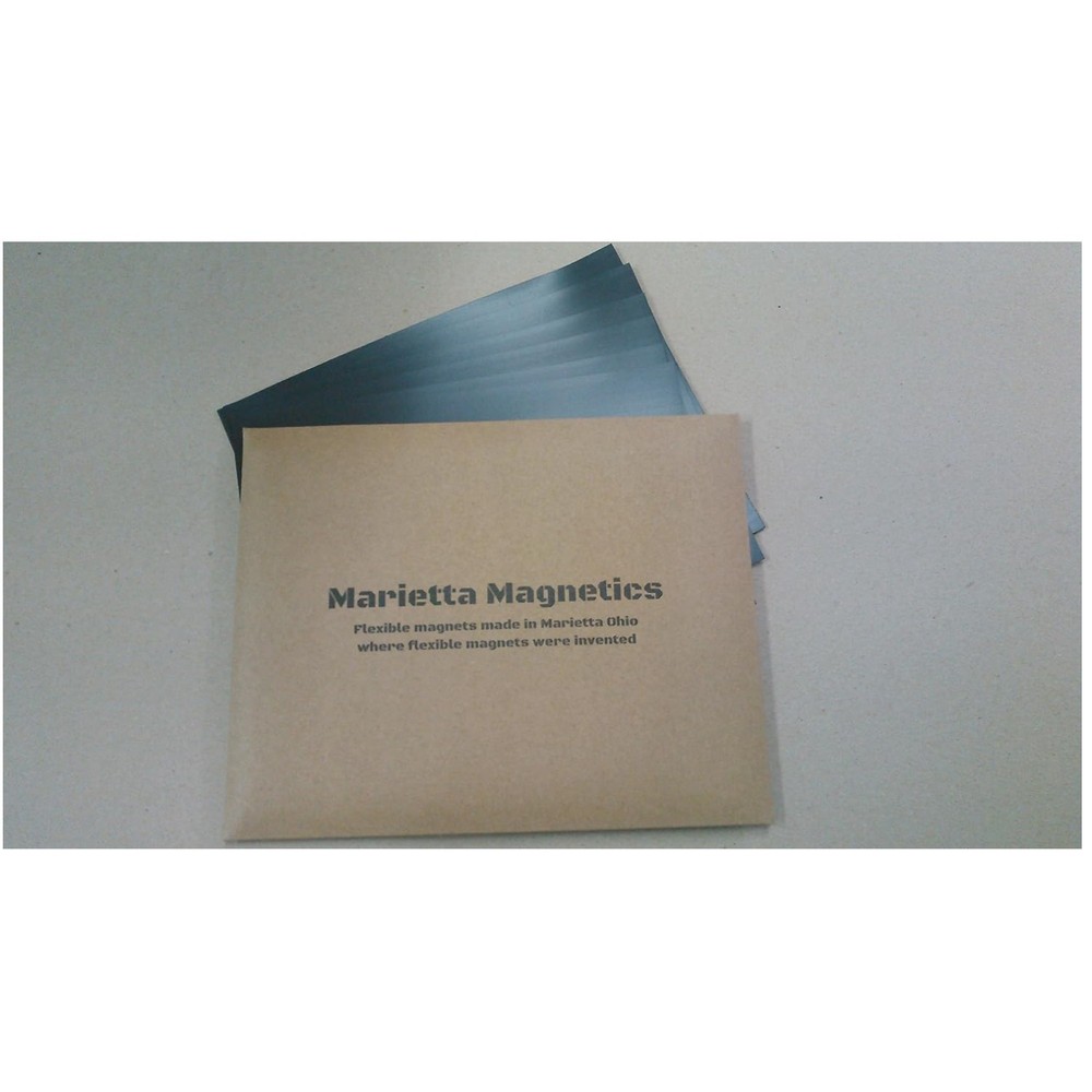 50 Pack 5″ x 7″ Magnetic Sheets – Strong Adhesive