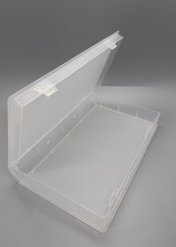 5 PCS New Clear VHS Library Video Cases No Sleeve No Hub Storage Box, PSV14NS