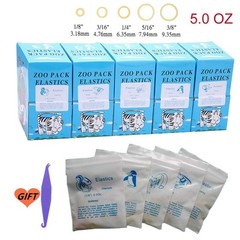 Dental Orthodontic Rubber Bands Ortho Elastics Latex Braces 15 Sizes For Choice