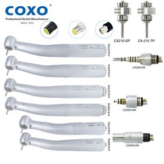COXO YUSENDENT CX207-G H16 Dental Fiber Optic LED High Speed Handpiece Turbine