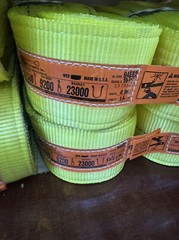 3″ x 6/8/10/12/14/16/20 4″ x 6/8/10/12/14 Web Sling Lifting Tow Strap Heavy Duty