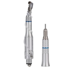 E-Type 4Hole 3 Sets Dental Slow Speed Handpiece Contra Angle Straight Air Motor