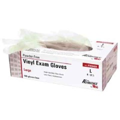 Pro Advantage Vinyl Powder Free Exam Gloves, Size X-Large, 1 BOX