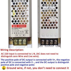 3V 5V 9V 12V 13.8V 15V 18V 24V 36V 48V PSU DC Regulated Switching Power Supply