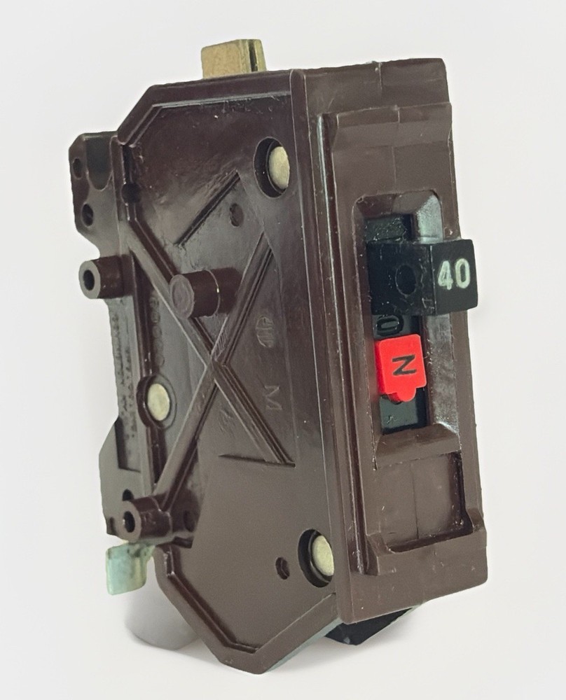 Wadsworth A40N A140 40 Amp 1 Pole 1P Type A Metal Foot Breaker A140N NEW!