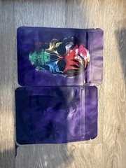 60 Skull Mylar Zip N Seal Bags Smell Proof Resealable Dried Herbs Edibles