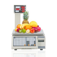 Uimoso 66Lbs 30KG Digital Price Scale for Commercial Food and Meat Weighing