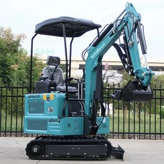 Mini Excavator 1.8 Ton Digger 4000Ibs Diesel EPA Crawler KUBOTA Engine USA Stock