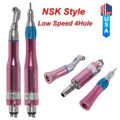 Pieza de Mano Dental Estilo NSK Alta Baja Velocidad 4H / 2H Kit Turbina de Aire