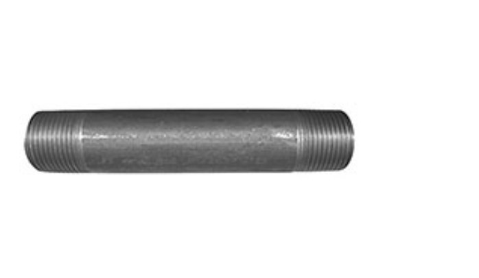 1″ x 60″ Black Pipe Nipple Threaded Steel NPT Gas HVAC Plumbing Fitting 1K141M