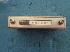 HP 33321-60027 DC to 4 GHz 70 dB 5VDC SMA Programmable Attenuator Tested Working