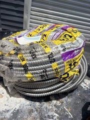 AFC Cable Systems Flexible Metal Conduit (FMC) 12/2 250 ft Silver.