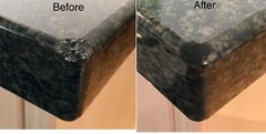 BLACK ACRYLIC REPAIR KIT – FOR GRANITE, MARBLE, TILE, QUARTZ. AND PORCELAIN