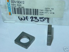SSN190412 ISSN633 CARBIDE INSERTS SECO