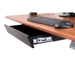 MSPD19 19″ Under Desk Steal Drawer Slide Out, Pencil Drawer