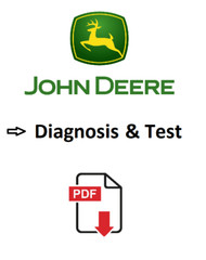 John Deere 5525 5625 5603 Tractor Technical Diagnosis Test Manual TM2197 PDF USB