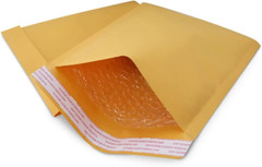 10 #5 10.5X16 Kraft Paper Bubble Padded Envelopes Mailers Case