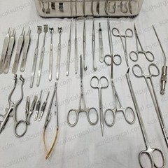 AV Fistula Set of 30 Pcs for Arteriovenous Surgery Sugrical Instruments Set