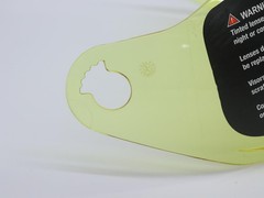 Bell Face Shield Visor Hi-Def YELLOW Shield – MX-9 Adventure 8031110 – OPEN BOX