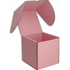 6x6x6 inches Small Shipping Boxes Set of 20 – Pink Mailer Corrugated Cardboar…