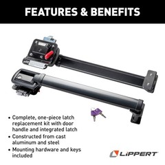 Lippert Components Lippert Latchxtend Easy Open Rv Door Handle Extension For