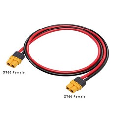 10 AWG XT60 Female Male Connector Adapter Solar Extension Cable RC Battery Cable