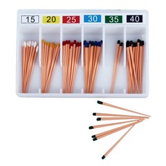 Dental Gutta Percha Points Endodontic .02.04.06 Taper for Root Canal 15-40/40-80