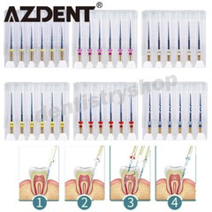 Dental Endo Rotary Files X-pro Gold Taper SX-F3 Files Root Canal Engine Use 25MM