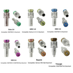 Dental Implant Multi-unit Locator Abutment Driver Screwdriver Mini Ball Hiossen
