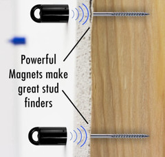 Magnetic Stud Finder – Magnetic Wall Stud Finder, Best Magnet Stud Finder (BLUE)