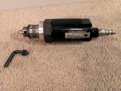 Florida Pneumatic FP3751 Straight 20,000 RPM Air Die Grinder Drill USA