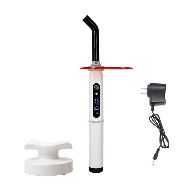 Dental Wireless Cordless LED Cure Curing Light Lamp Resin Cure Teeth Whitening