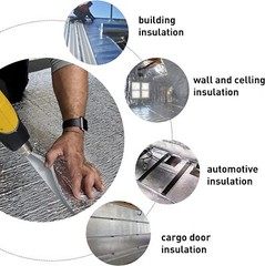 80″x40″ Insulation Foam Mat, Foam Core Radiant Barrier For Car Cabin Window Home
