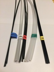 LDPE Polyethylene Plastic Welding Rods-20ft, 20pk (12in x 3mm 1/8″ BLK) Repair