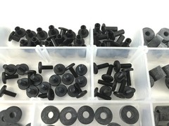 Holster Making Kit Assorted Screws Spacers Kydex Holsters Knife Sheath 130 PCS