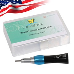 Yabang Dental Slow Low Speed Handpiece Straight Nosecone 1:1 E-Type CE