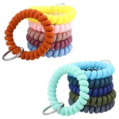 YETOOME 12 PCS Plastic Spring Wrist 1.6 inches x 0.98 inches, Multicolor