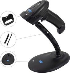 Robust Barcode Scanner Holder with Flexible Arm – Efficient Hands-Free Scanning