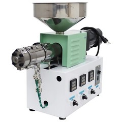 PEEK PLA ABS Plastic Desktop Injection Molding Machine Single Screw Extruder 1in