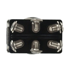Heavy Duty DPDT 2 Pole Double Throw 6 Term On Off 20A 250V Toggle Switch Control
