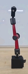 Red Adjustable Magnetic Base Holder for Digital Dial Indicator
