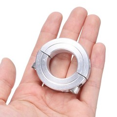 4pack Double Split Shaft Collar 1″ Bore Aluminum Clamping Collar 1-3/4″ OD