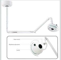 800mm Ceiling-Mounted 36W LED Surgical Exam Light Shadowless Lamp CE